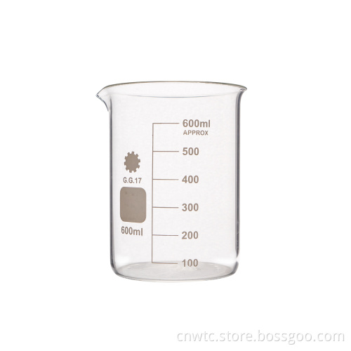 500ml Borosilicate Glass Beaker with Spout: The Ultimate Laboratory Companion